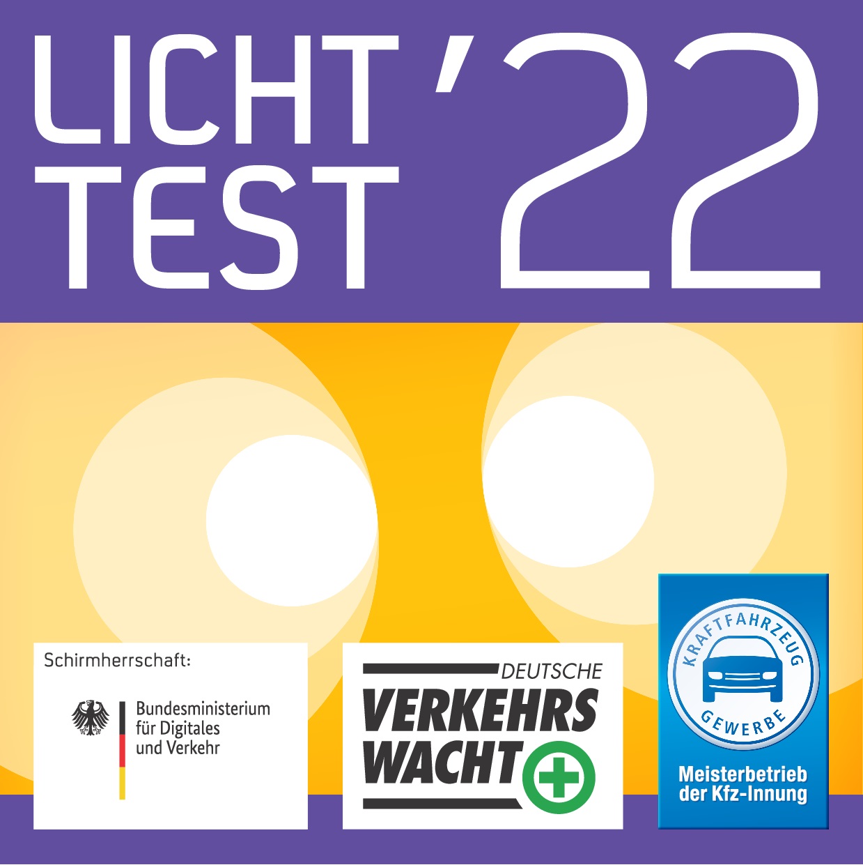„Gut sehen! Sicher fahren!“ – im Oktober zum kostenlosen Licht-Test 2022 