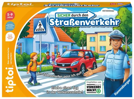 Interaktives Verkehrs-Lernspiel für zuhause – DVW arbeitet an Ravensburgers tiptoi®-Brettspiel „Sicher durch den Straßenverkehr“ mit